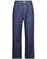 Arte' - Big A Logo-Patch Straight-Leg Jeans - Lyst