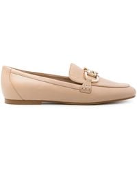 Guess - Isaac Leather Loafers - Lyst