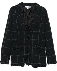 Comme des Garçons - Blazer A Quadri - Lyst
