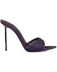 Le Silla - Gilda Crystal-Embellished Sandals - Lyst