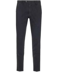 Al Duca d'Aosta - Drill Cotton Straight-Leg Trousers - Lyst
