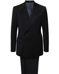Giorgio Armani - Doppelreihiger Anzug mit steigendem Revers - Lyst