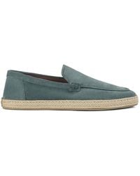 Doucal's - Horizon Suede Braided-Trim Espadrilles - Lyst