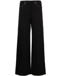 Maje - Tapered-Hose mit Kettendetail - Lyst