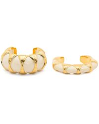 Aurelie Bidermann - Rosario-Plated Bracelets (Set Of Two) - Lyst