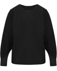 Homme Plissé Issey Miyake - Ribbed Round-Neck Jumper - Lyst