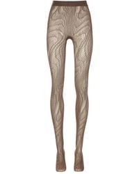 Wolford - Snake Net Tights - Lyst