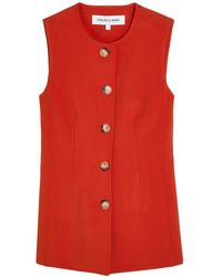 Veronica Beard - Jessup Crepe Vest - Lyst