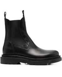 Buttero - Elasticated-Panel Leather Chelsea Boots - Lyst