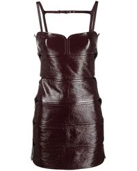 Courreges - ノースリーブ ミニドレス - Lyst