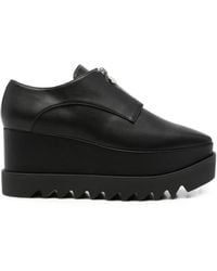 Stella McCartney - Elyse Zip-Fastening Platform Sneakers - Lyst