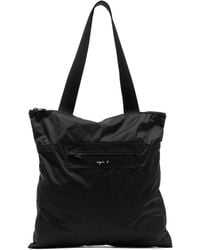 agnès b. - Logo-Print Tote Bag - Lyst