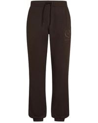 KARL LAGERFELD - Logo-Embroidered Trousers - Lyst
