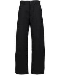Séfr - Oktai Barrel-Leg Trousers - Lyst