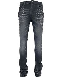 RTA - Olivier Stacked Skinny Jeans - Lyst