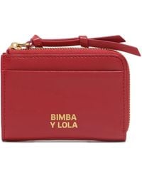 Bimba Y Lola - Portefeuille En Cuir À Fermeture Zippée - Lyst