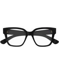Gucci - Square-Frame Glasses - Lyst