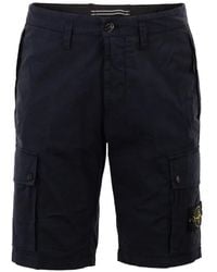 Stone Island - Essential Mini Shorts - Lyst