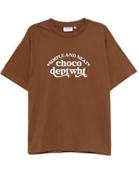 Chocoolate - Logo-Embroidered T-Shirt - Lyst