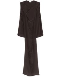 P.A.R.O.S.H. - Bluse Aus Seide - Lyst