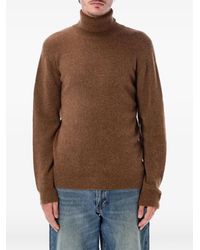Roberto Collina - Roll-Neck Knitted Sweater - Lyst