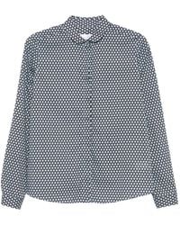 Robert Friedman - Buttoned Patterned Top - Lyst