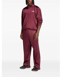 adidas - Tennis Cover Up Logo-Print Zip-Up Jacket - Lyst