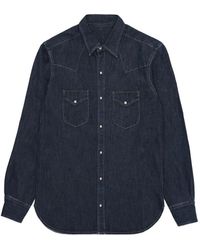 Fortela - Front-Pockets Denim Shirt - Lyst