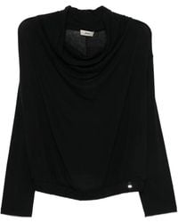 Herno - Cowl-Neck Long-Sleeve Sweater - Lyst