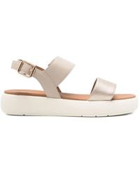 Geox - Xand 2.2S Double-Strap Platform Sandals - Lyst