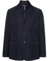 Herno - Byron Layered Single-Breasted Blazer - Lyst