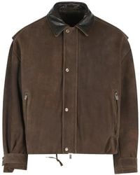 Salvatore Santoro - Oversized Leather Jacket - Lyst