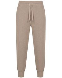 Moorer - Ribbed-Knit Track Pants - Lyst