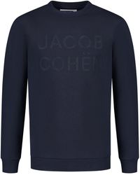 Jacob Cohen - Felpa con ricamo - Lyst