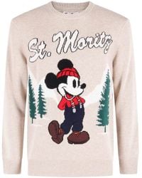 Mc2 Saint Barth - X Disney Heron Pullover mit rundem Ausschnitt - Lyst