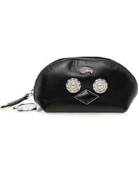 Toga - Embellished Leather Coin Purse - Lyst