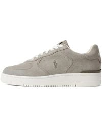 Polo Ralph Lauren - Masters Court Suede Low-Top Sneakers - Lyst