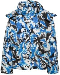 ERL - Wattierte Skull Jacke - Lyst
