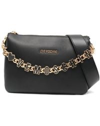 Love Moschino - チェーントリム ハンドバッグ - Lyst