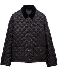 Prada - Re-Nylon Quilted Jacket - Lyst