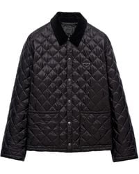 Prada - Re-Nylon Quilted Jacket - Lyst