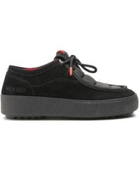 Moon Boot - Mtrack Wallaby Panelled Suede Sneakers - Lyst