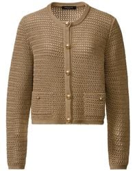 Fabiana Filippi - Openwork Cardigan - Lyst