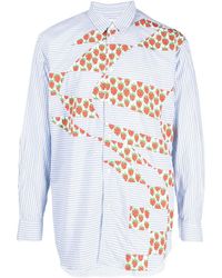 Comme des Garçons - Camisa con diseño patchwork de COMME DES GARÇONS SHIRT x Brent Westfall - Lyst