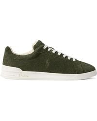 Polo Ralph Lauren - Zapatillas bajas de ante con cordones - Lyst