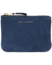 Comme des Garçons - ジップアップ レザークラッチバッグ - Lyst