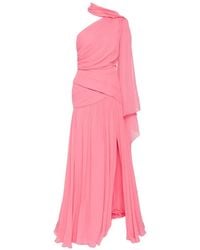 Elie Saab - One-Shoulder Draped Gown - Lyst