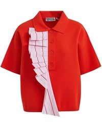 Essentiel Antwerp - Jumble Short-Sleeve Polo Shirt - Lyst