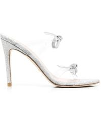 Stuart Weitzman - Sandalen Met Strikdetail - Lyst