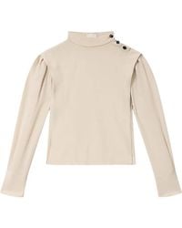 Isabel Marant - Felissa Button-Detail Top - Lyst